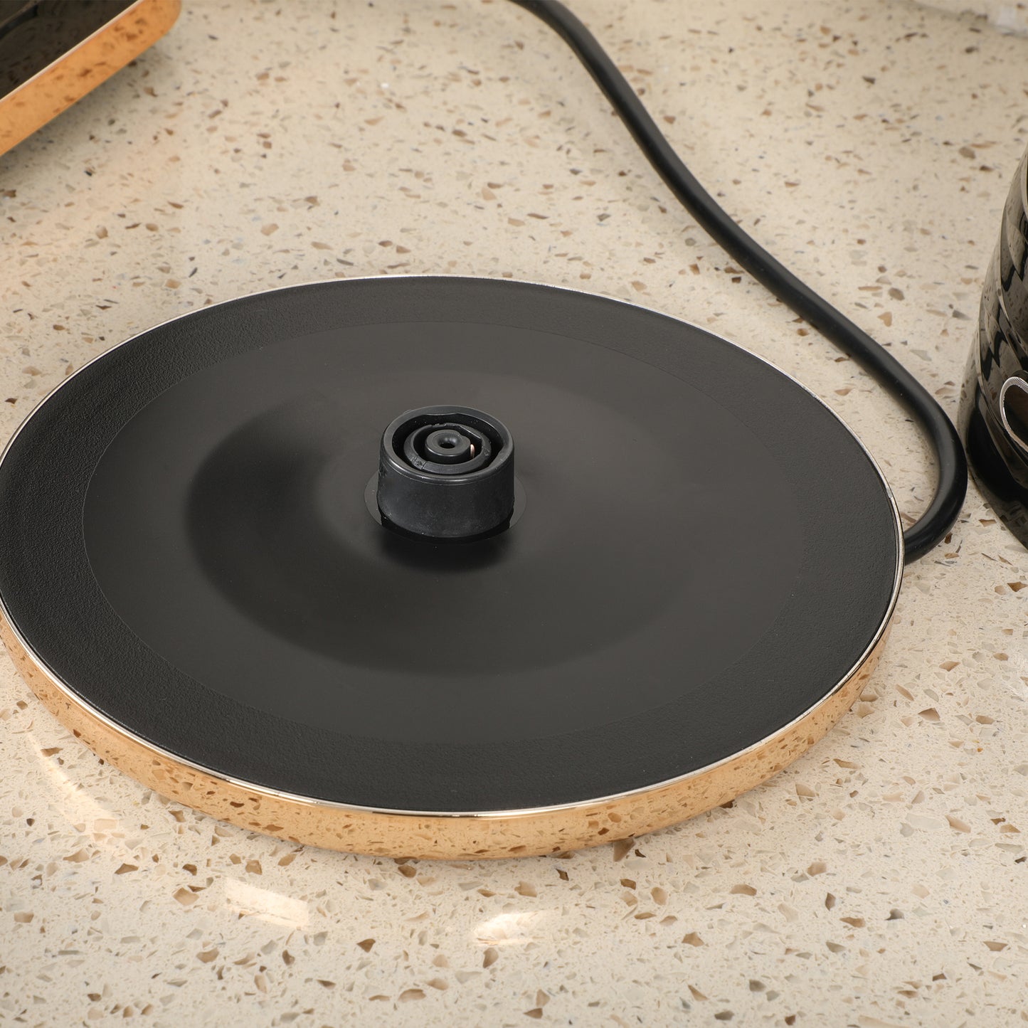 HOMCOM Electric Kettle, 1.7L, Fast Boil, 3kW Water Kettle with Removable Washable Anti-scale Filter - Black