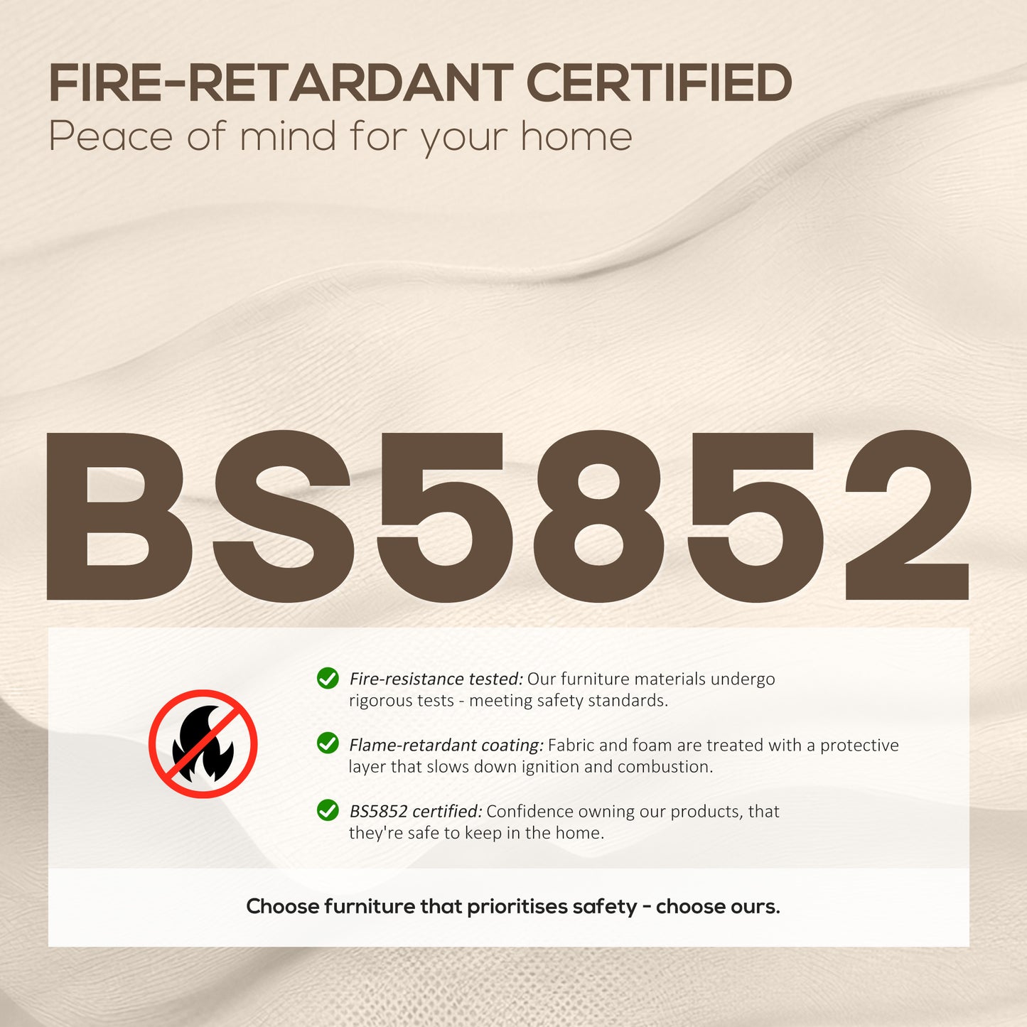 HOMCOM Small Leathaire 2 Seater Sofa - Light Brown