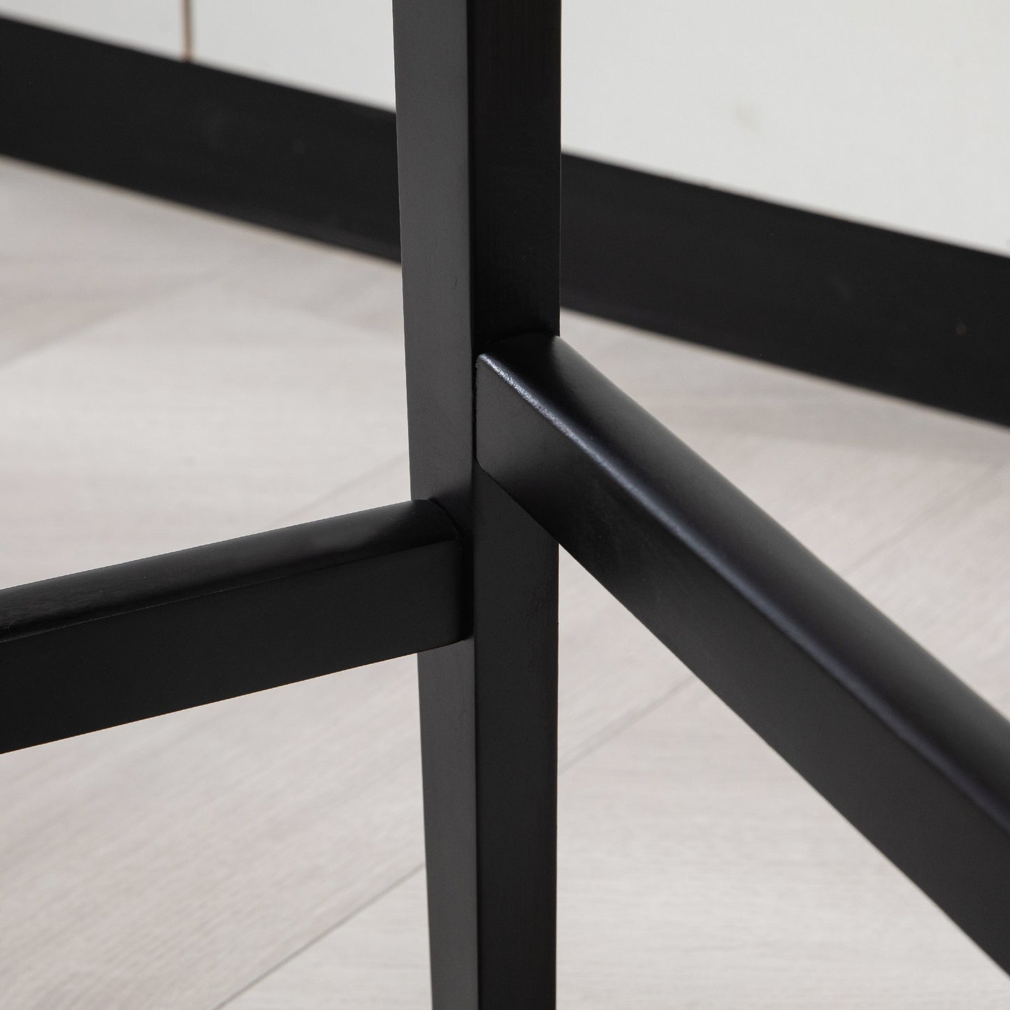 HOMCOM Set of 2 Faux Leather Bar Stools - Dark Grey