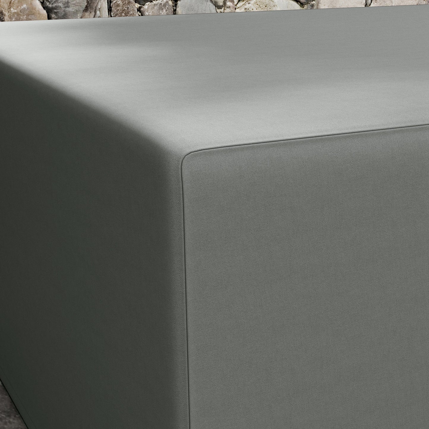 Outsunny Waterproof Outdoor Furniture Cover, 600D Heavy Duty Oxford for Rectangular Sofa/Table Set, 245x165x66 cm, Dark Grey