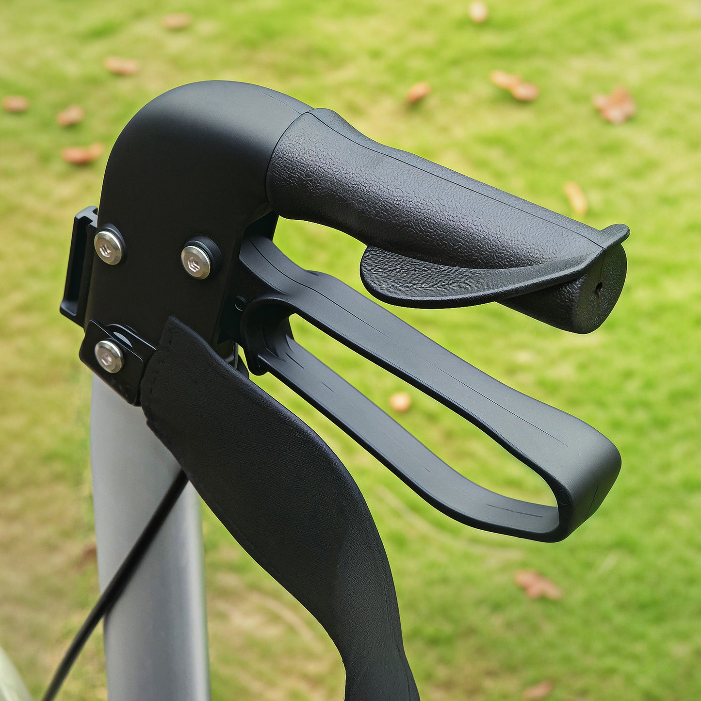 HOMCOM 2-in-1 Wheelchair & Rollator Walker with Seat, Backrest, Footrest, Lightweight Frame, Adjustable Height, 4 Wheels, Pearl Blue