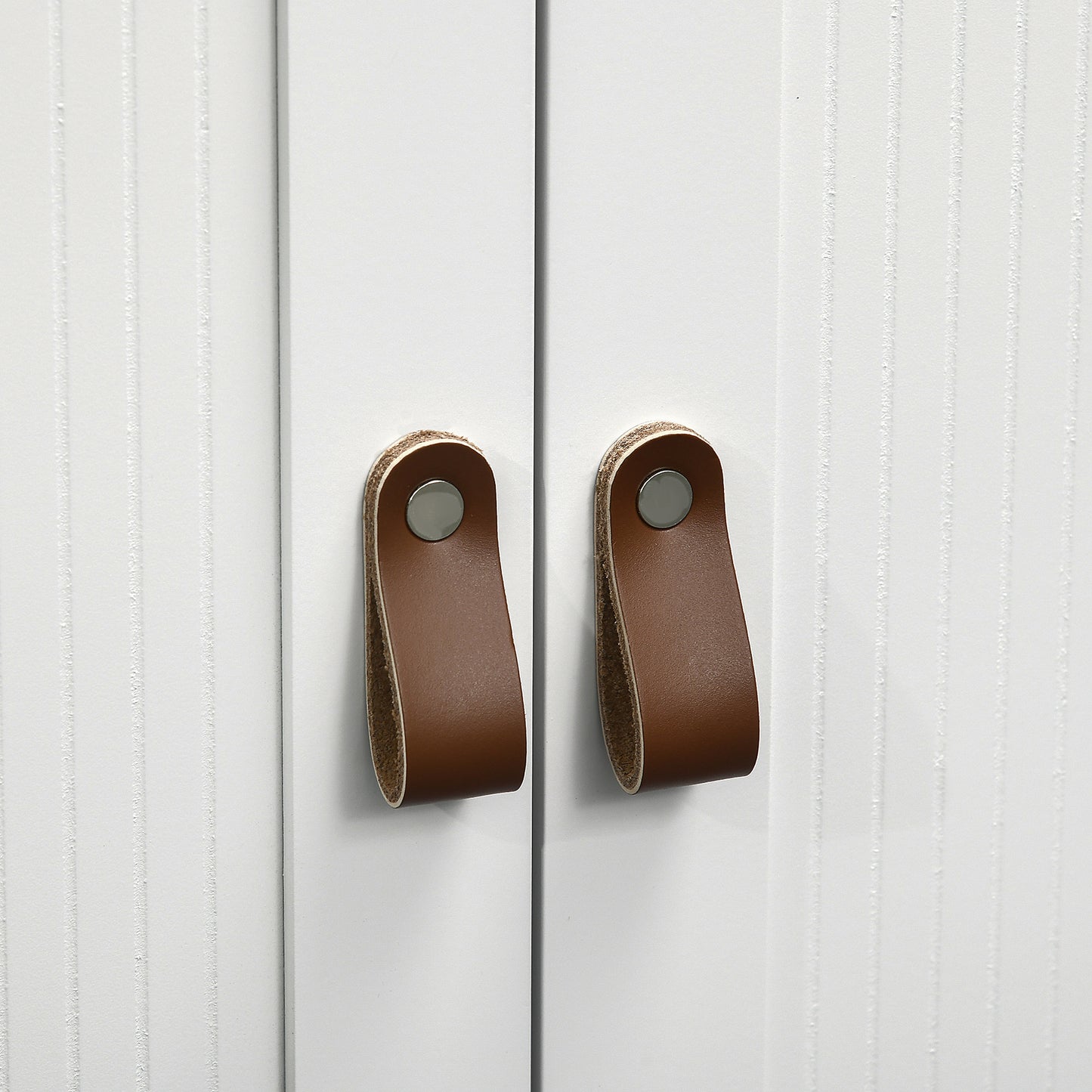 kleankin Under Sink Bathroom Cabinet for Basin without Pedestal - White