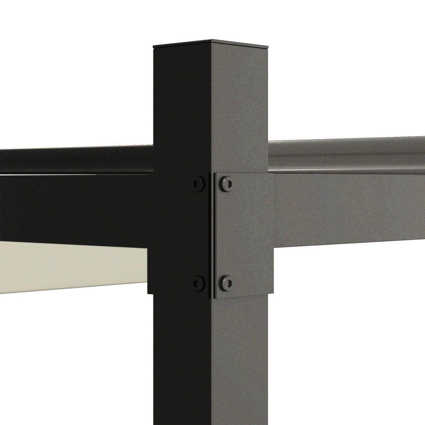 Outsunny 3x3m Garden Pergola with Retractable Roof, Sun Shade Canopy, Cream White