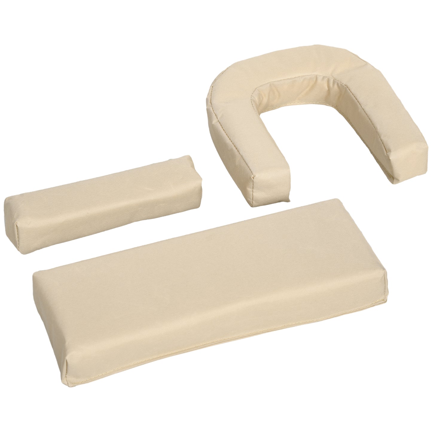 Outsunny Adjustable 2-Piece Sun Lounger Set with Pillow - Brown