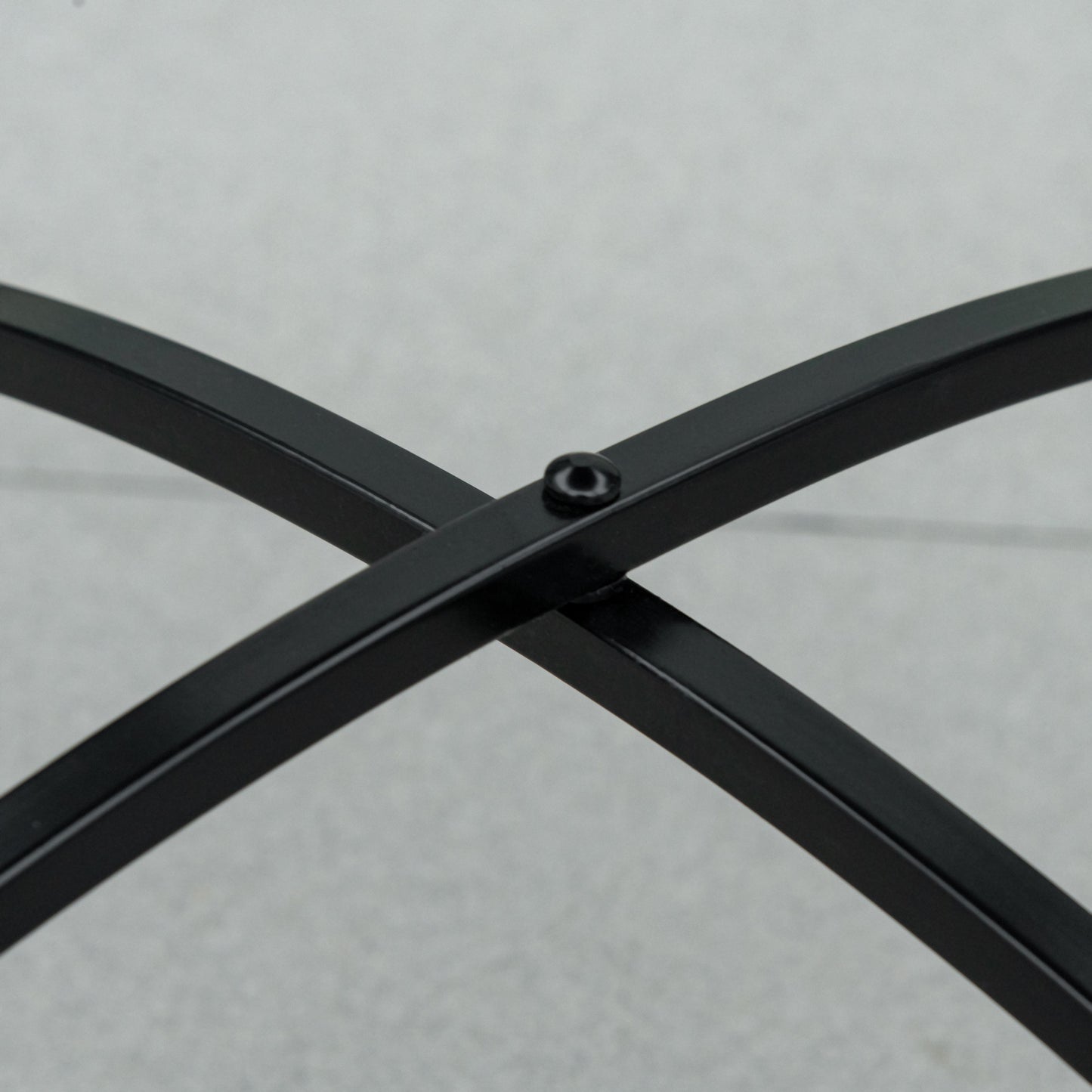 Outsunny Ø60cm Mosaic Outdoor Patio Table - Grey