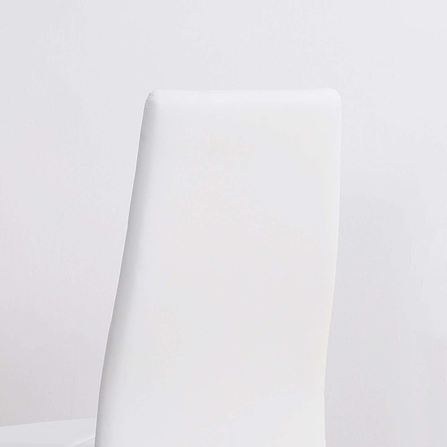 HOMCOM Faux Leather Dining Chairs Set of 4 - White