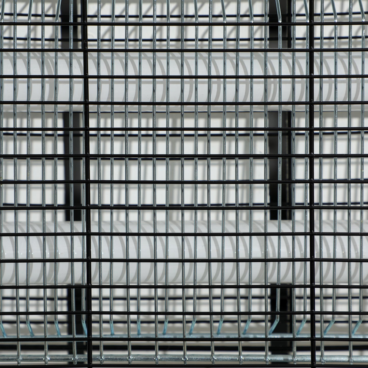 Outsunny Free Standing Wall Hanging 30W Electric Fly Mosquito Killer 60m2 Coverage Electric Fly Zapper, Bug Zapper, Insect Killer Silver