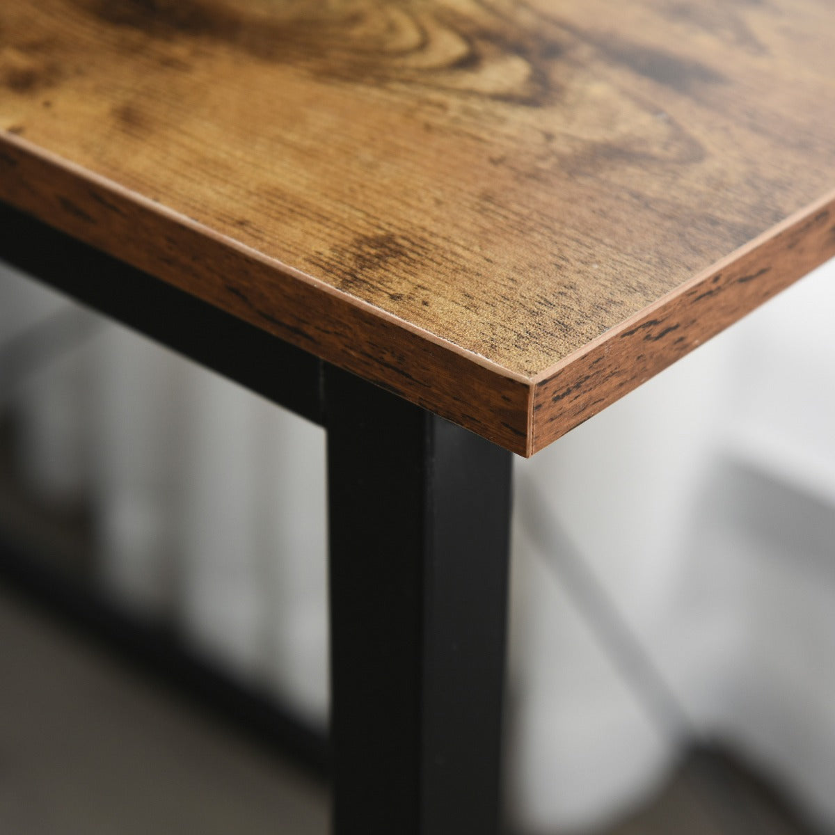 HOMCOM Corner L-Shape Computer Desk PC Workstation Writing Gaming Table Home Office