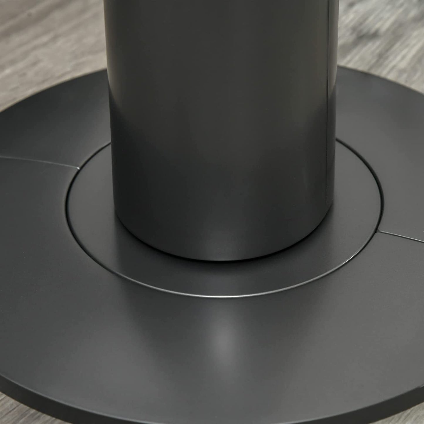HOMCOM 46" Tower Fan Cooling with Ionizer, Air Filter, Oscillating, 3 Speed, 12h Timer, Remote Controller, for Bedroom, Grey