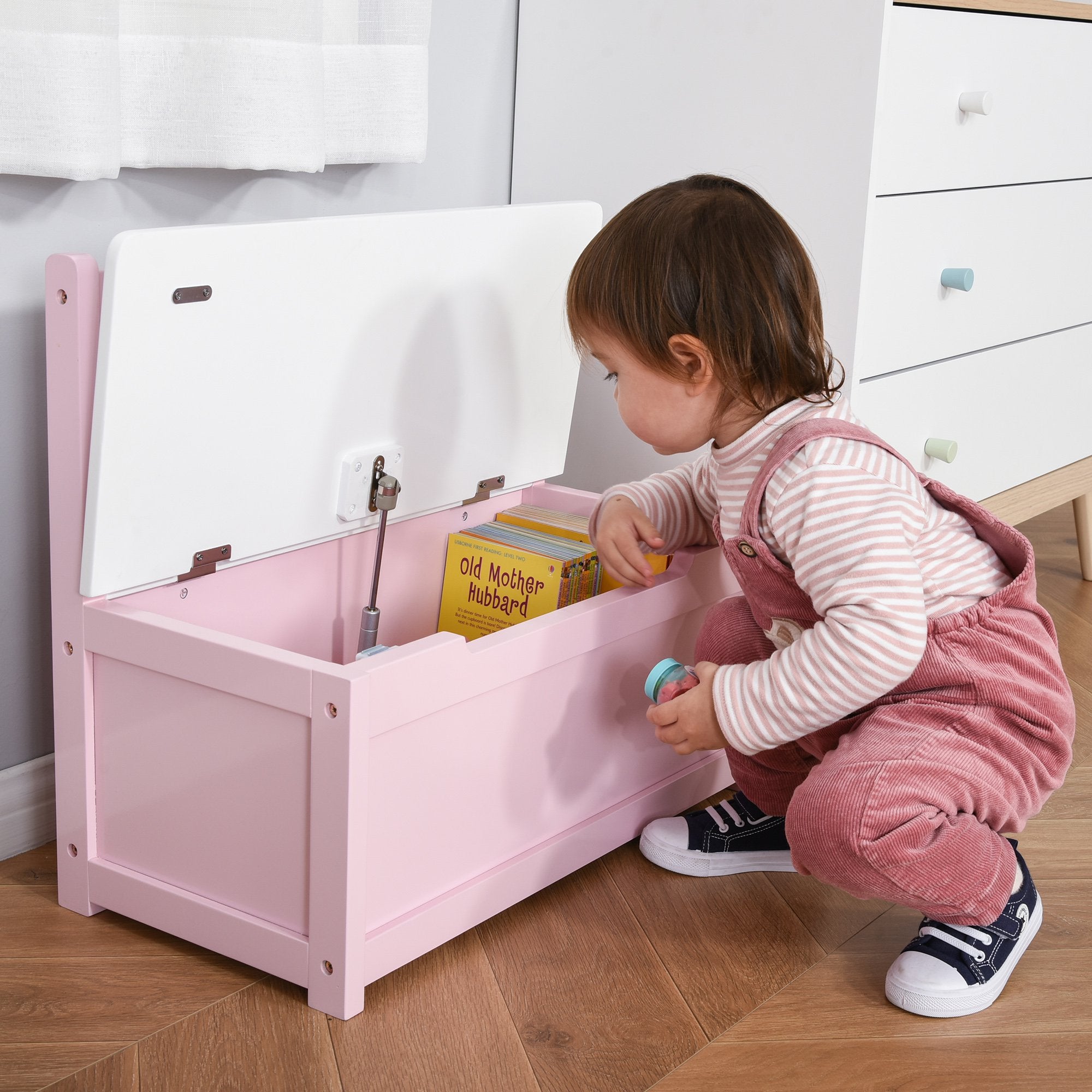 Little girl shop toy box