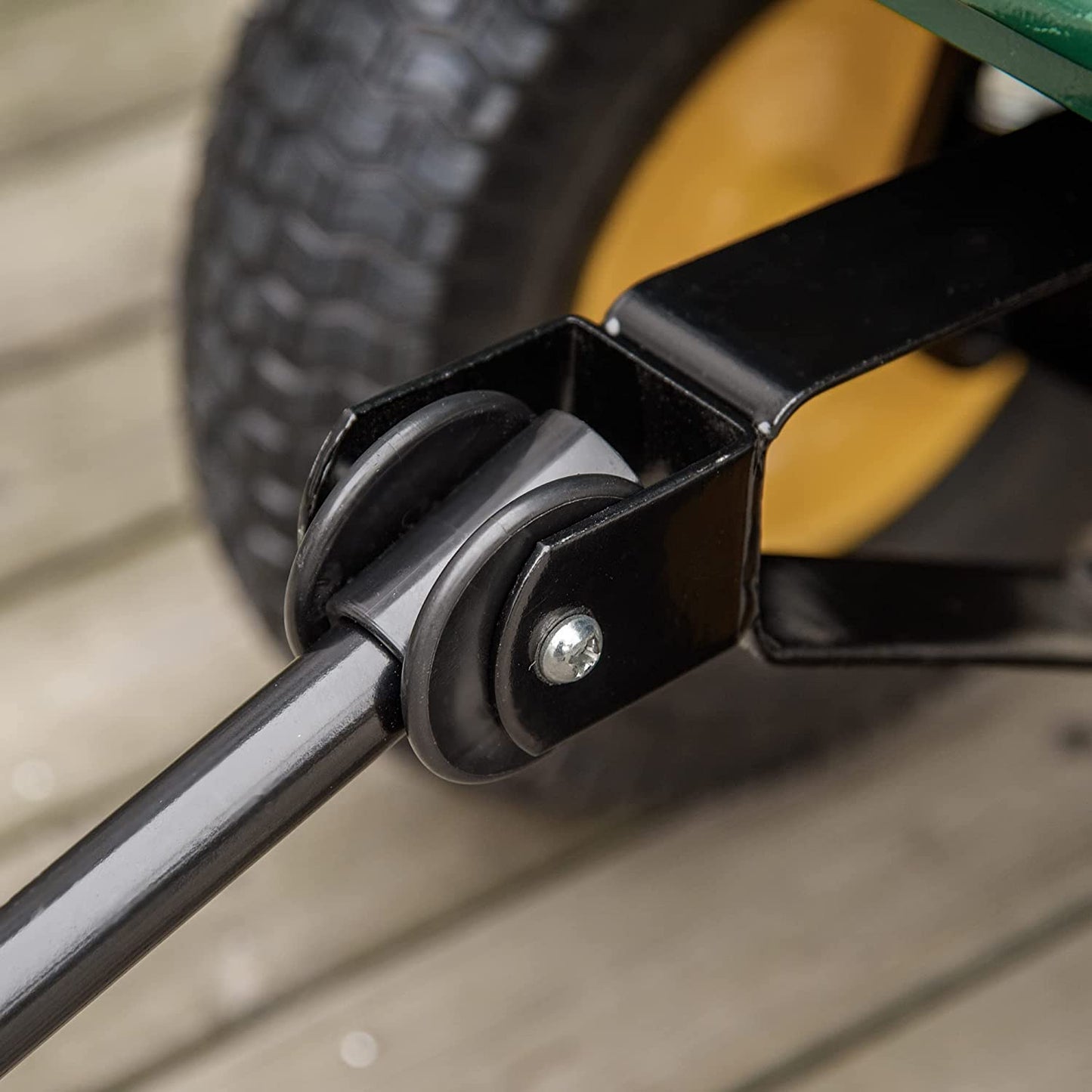 Outsunny New Garden Heavy Duty Utility 4 Wheel Trolley Cart Dump Wheelbarrow Tipper Truck