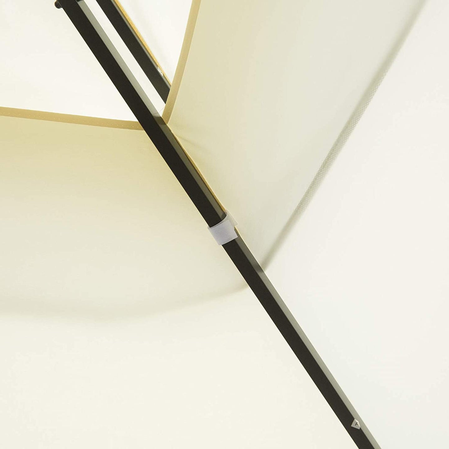 Outsunny 3m x 4m Vented Roof Aluminium Frame Gazebo Cream White