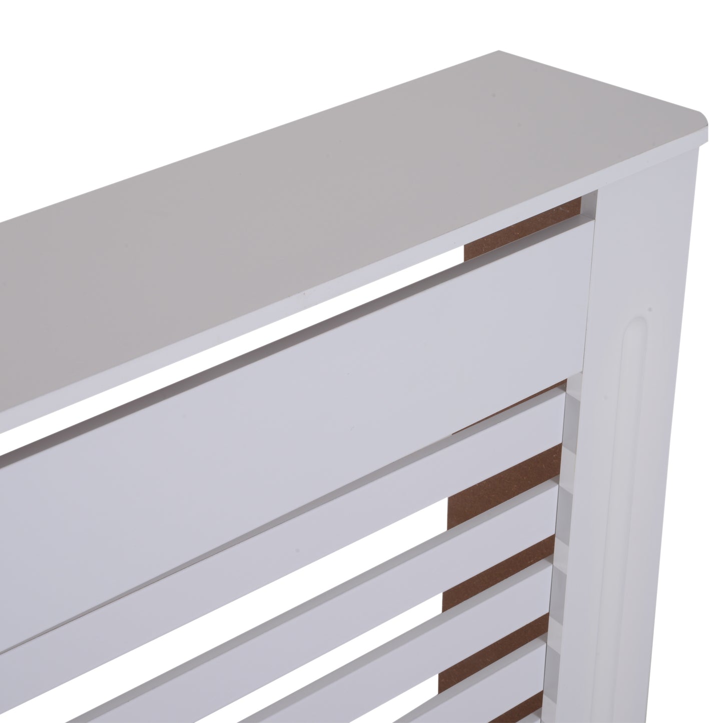 HOMCOM MDF Radiator Cover, 172L x 19W x 81H cm -White