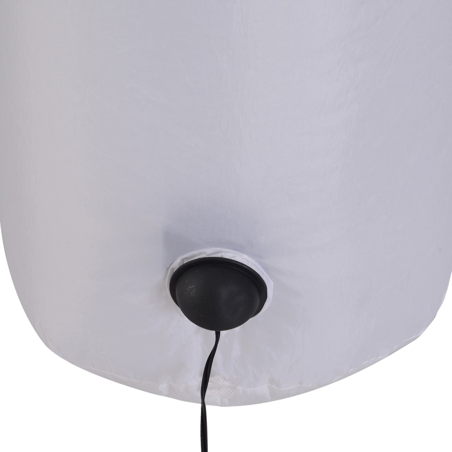 HOMCOM Inflatable Halloween Scary Ghost Outdoor Decoration w/ LED Lights 1.2M