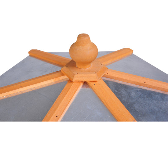 Pawhut Wooden Bird Table Feeder Station