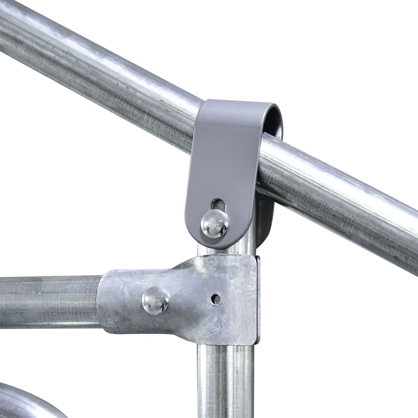 PawHut Walk In Chicken Run Galvanized Chicken Coop Hen Poultry House Cage Rabbit Hutch Pet Playpen Backyard With Water-Resist Cover, 3 x 4 x 2m