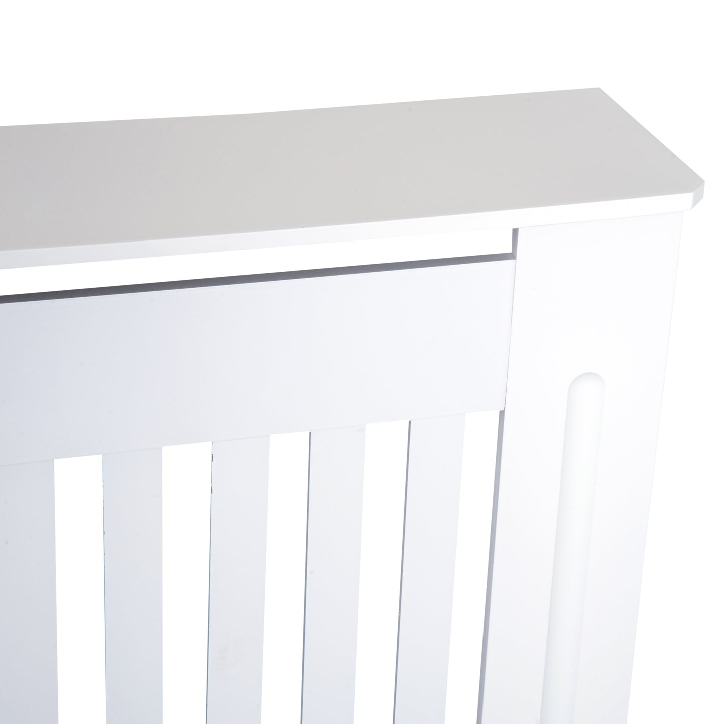 HOMCOM MDF Radiator Cover 78Lx19Wx81H cm -White