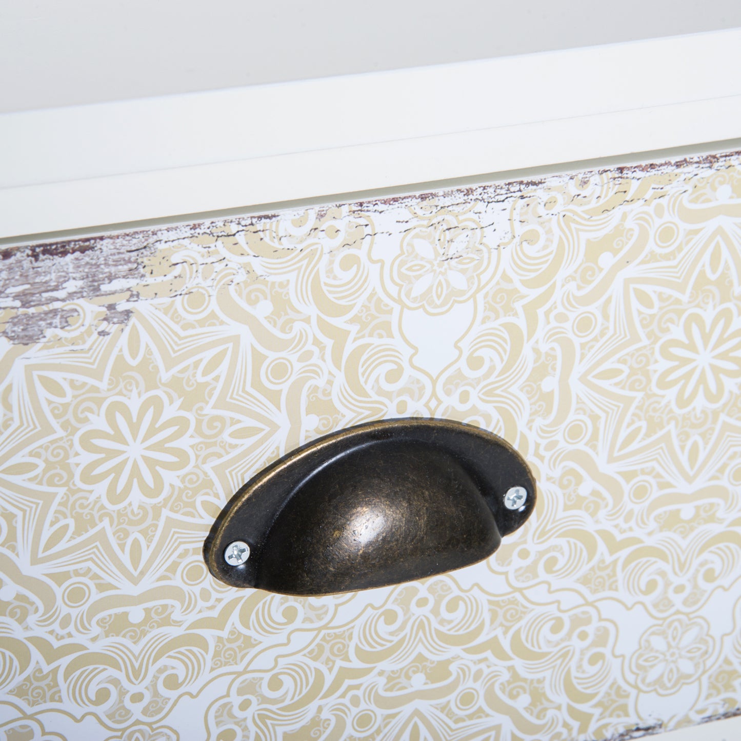 HOMCOM Storage Chest Unit, 46Wx34Dx94H cm-White