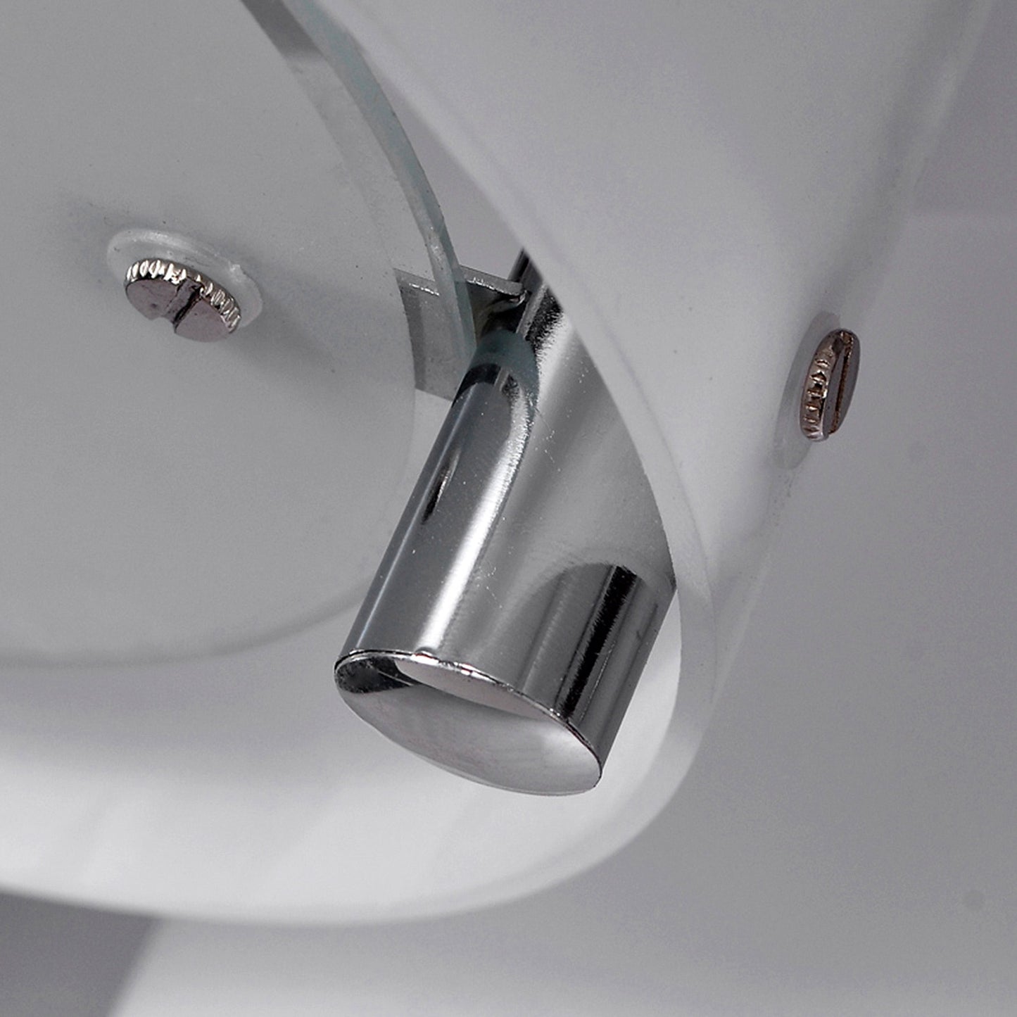 HOMCOM 3 Lights Acrylic Lamp Light-White