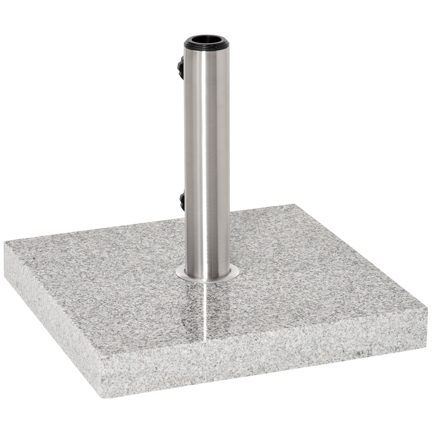 Outsunny 30 kg Marble Umbrella Base-Hemp Grey