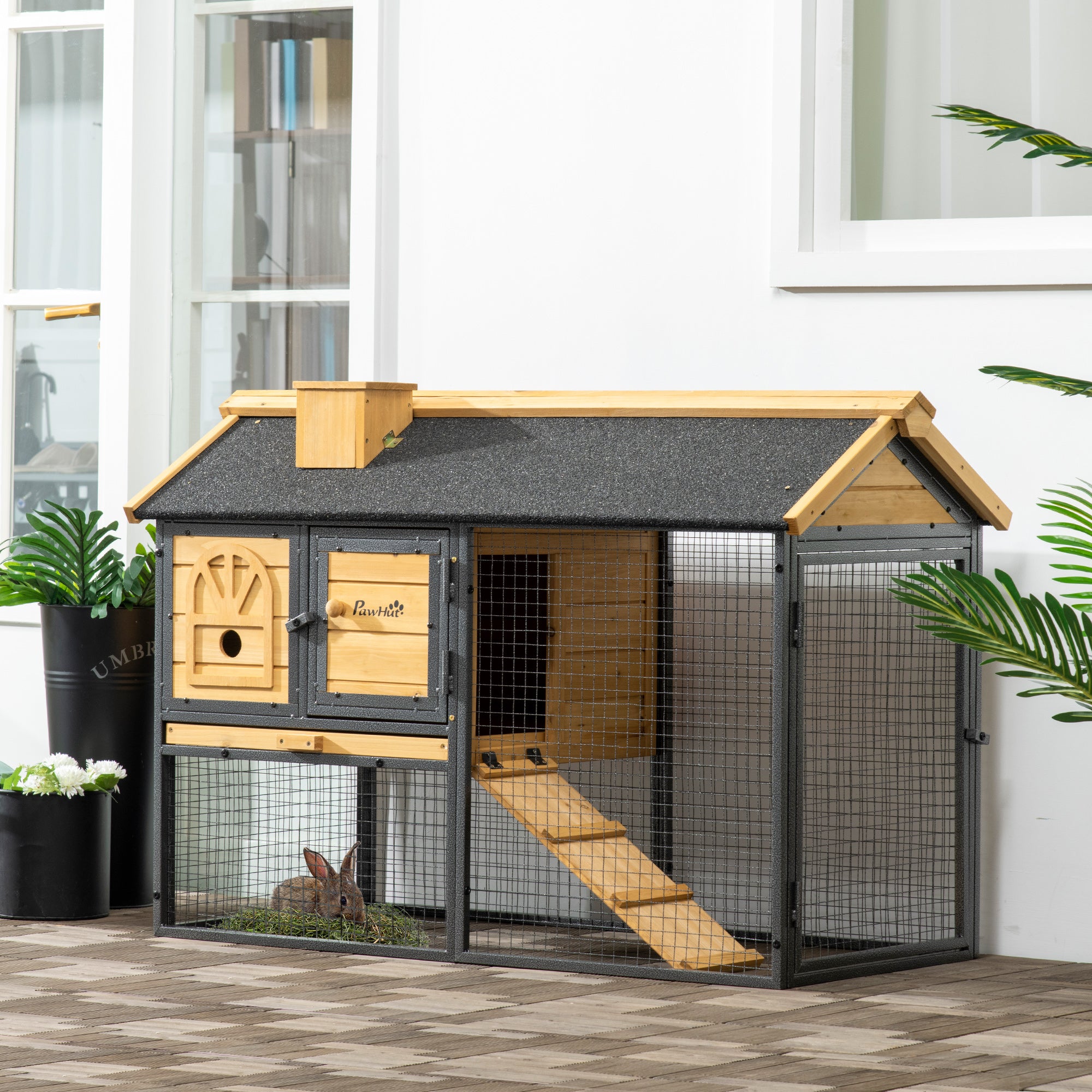 4ft clearance rabbit cage