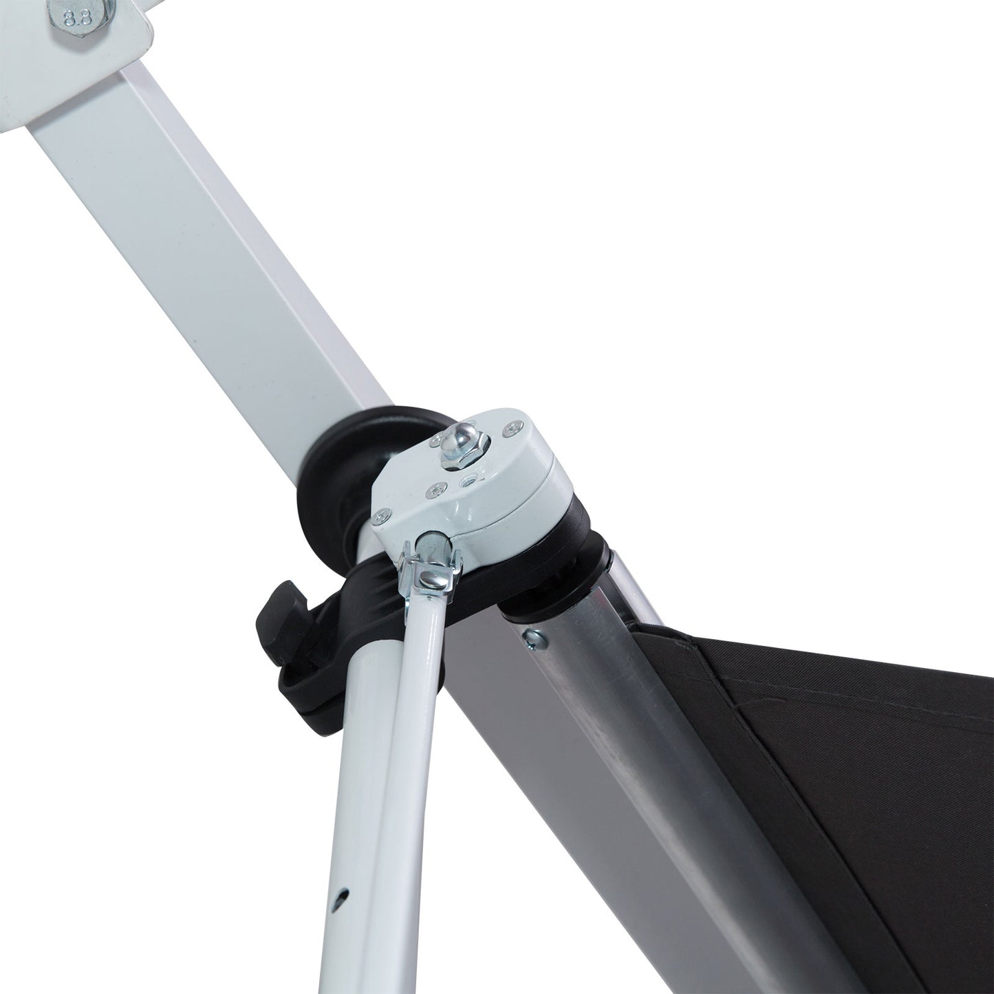 Outsunny 2x1.5m Adjustable Outdoor Aluminium Frame Awning Grey