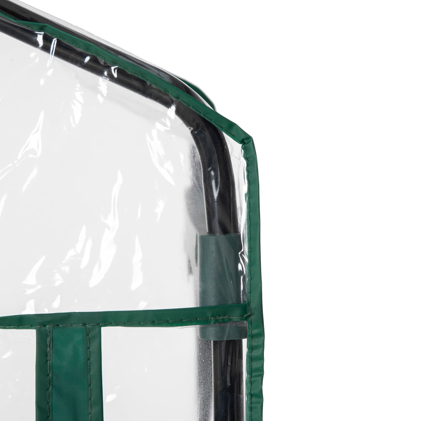 Outsunny 4 Tiers Mini Portable Greenhouse Plant Grow Shed Metal Frame Transparent Clear Cover 160H x 70L x 50Wcm 4-Tier House w/ Outdoor