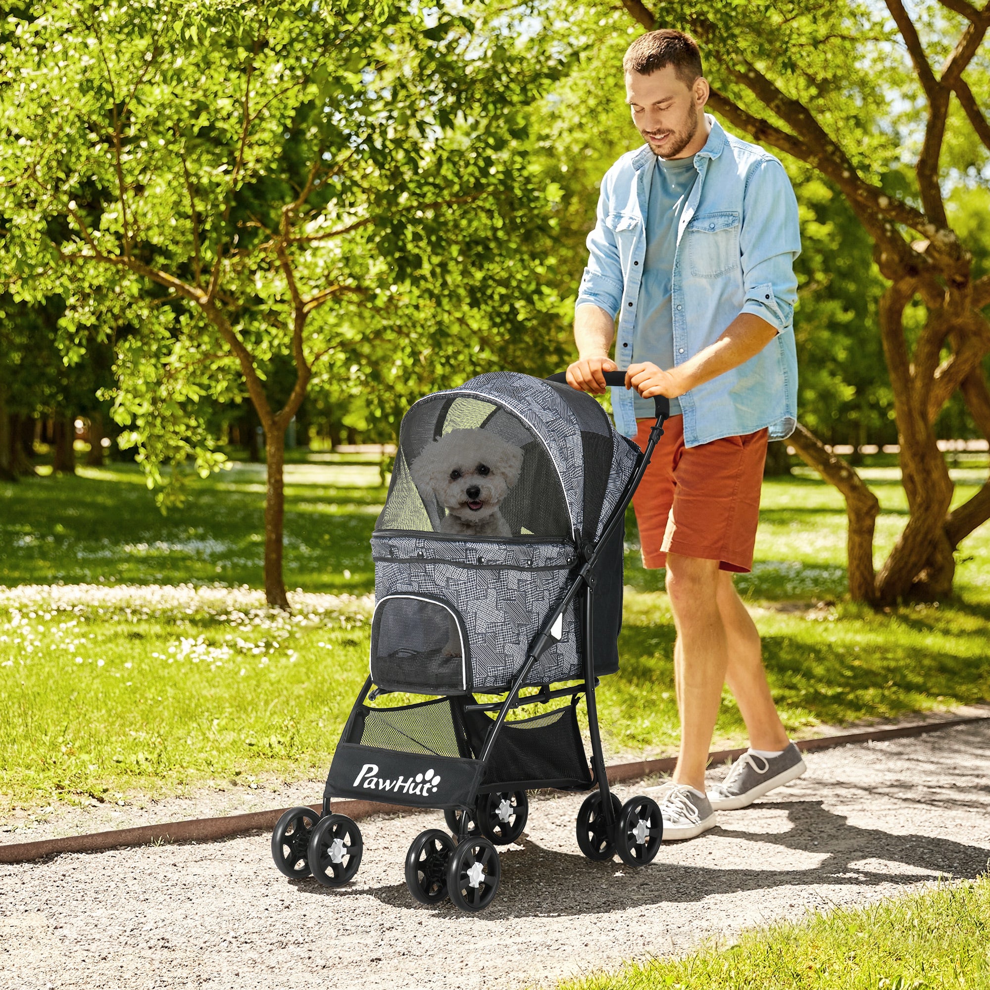 Pawhut stroller 2025