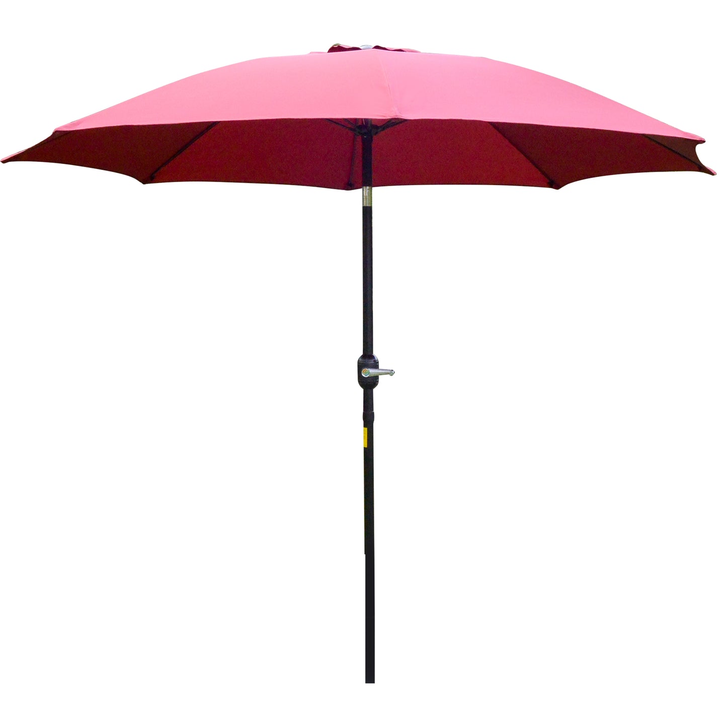 Outsunny Φ2.6M Umbrella Parasol-Red