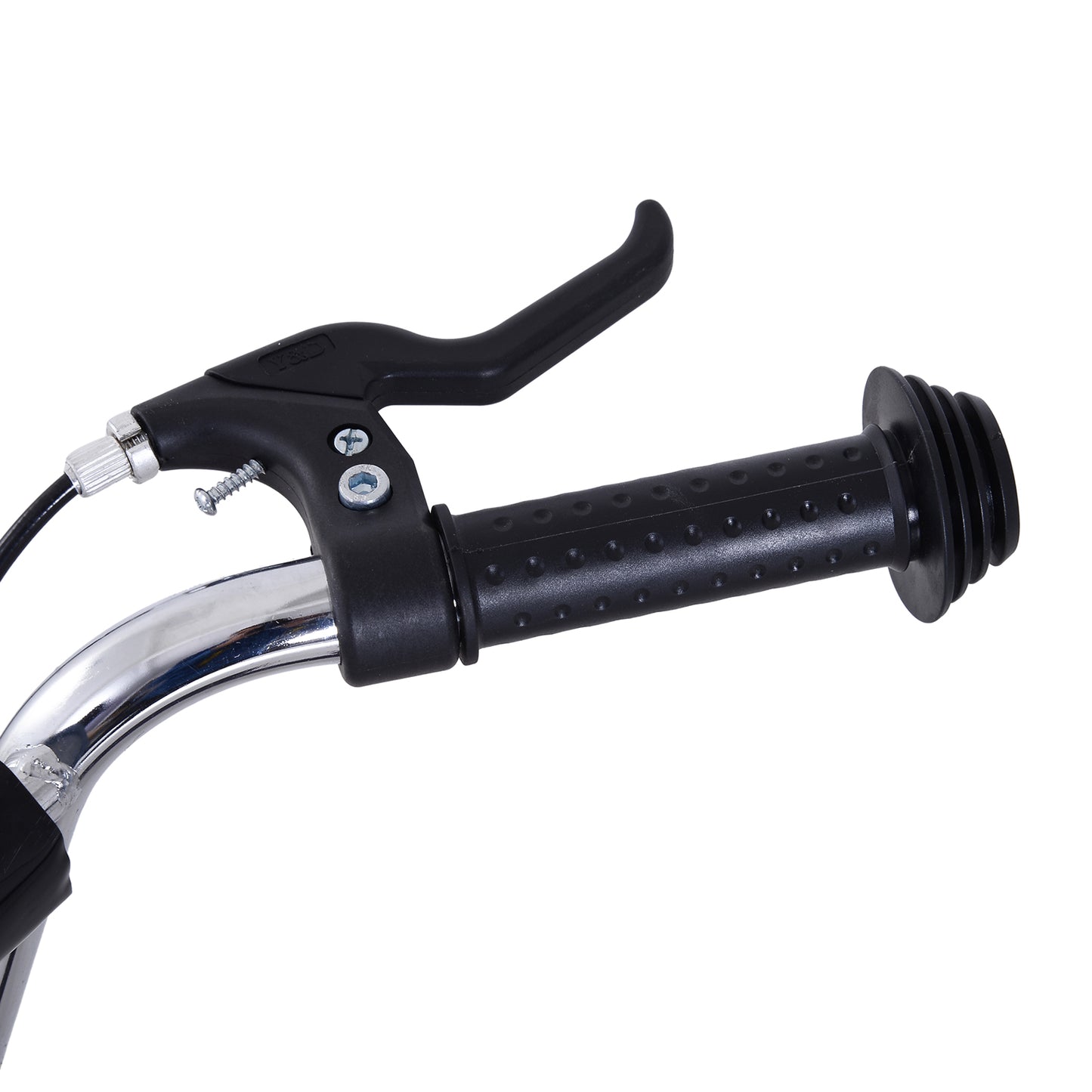 HOMCOM Youth Scooter Adult Teen Push Scooter Kids Children Stunt Scooter Bike Bicycle Ride On 16" Pneumatic Tyres , Pink