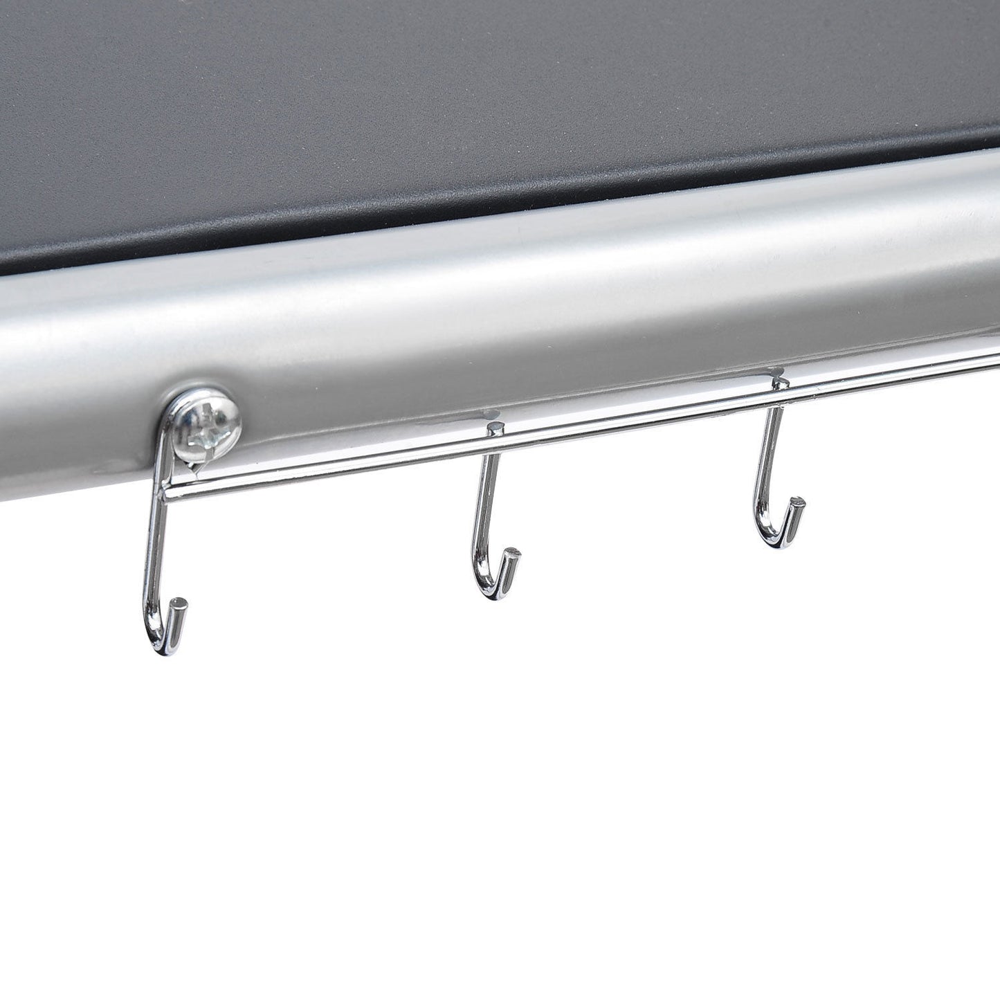 Outsunny Garden Charcoal Trolley Barbecue Gril lW/Wheels-Black