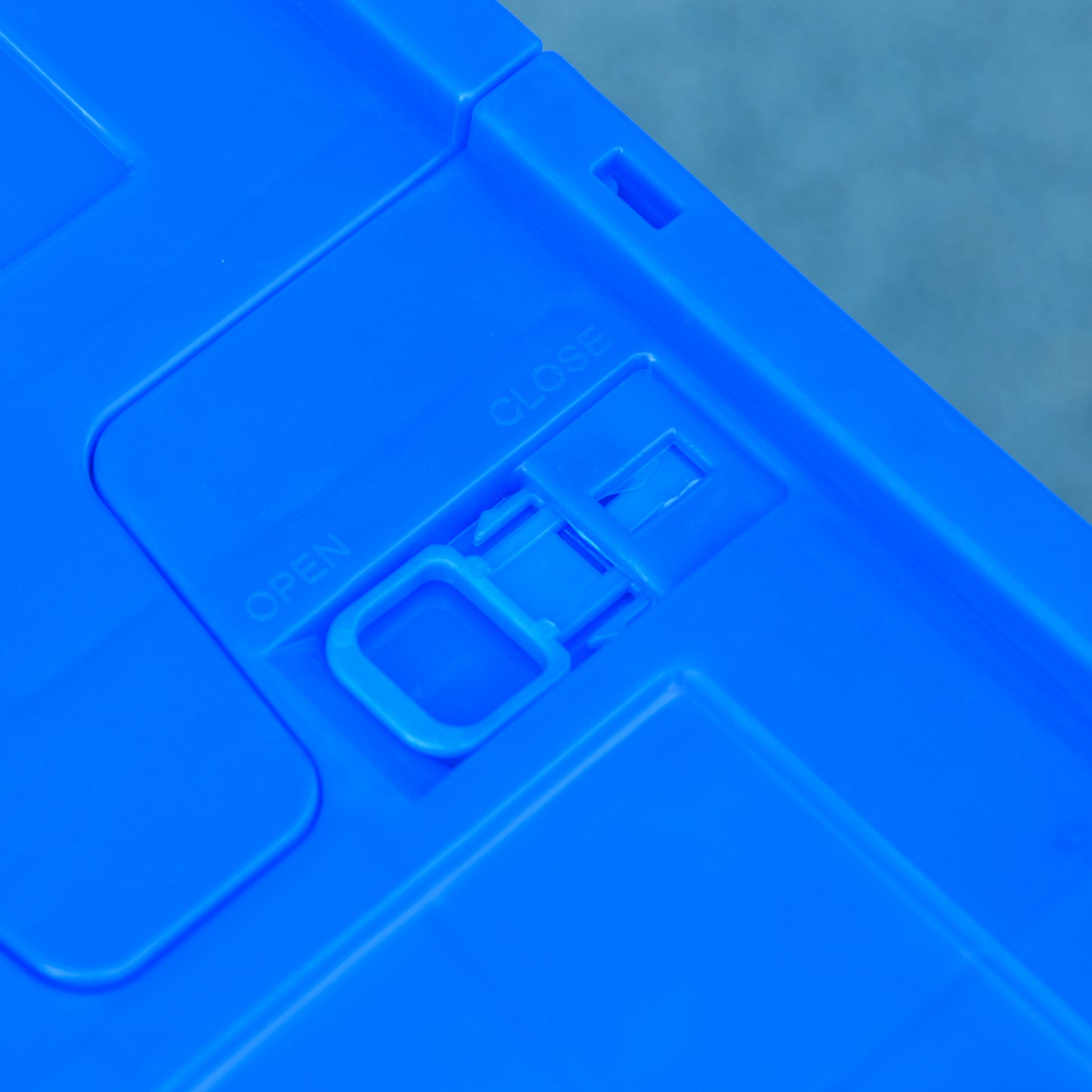 HOMCOM Steel Trailer for Bike, Bicycle Cargo Trailer with 65L Storage Box and Foldable Frame, Max Load 40KG, Blue