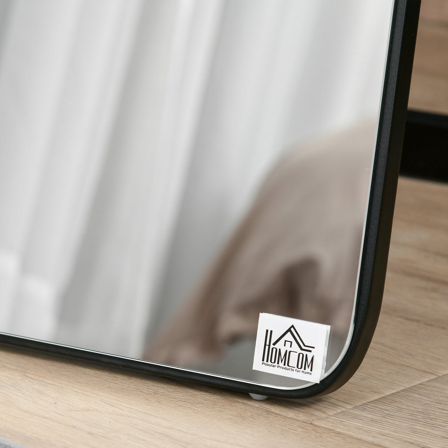 HOMCOM Full Length Mirror, Free Standing or Wall Hanging