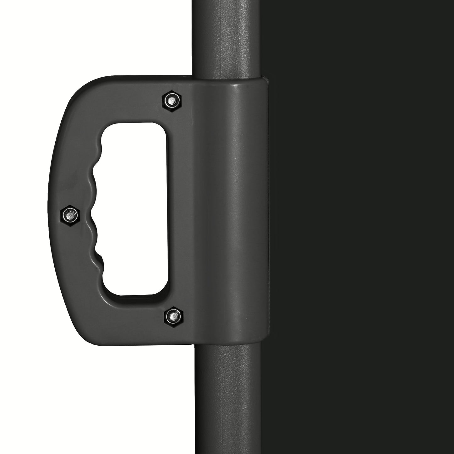 Outsunny 3x2m Retractable Side Awning - Black