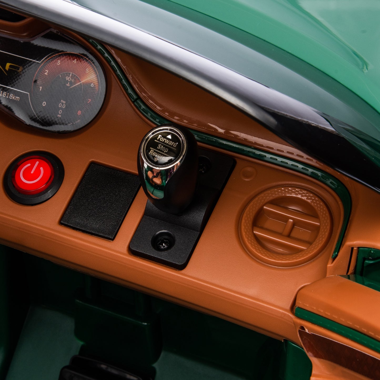 HOMCOM Bentley Bacalar Licensed 12V Kids Electric Ride on Car with Remote Control, Powered Electric Car with Portable Battery, Music, Horn, Lights, Suspension Wheels, for Ages 3-5 Years - Green