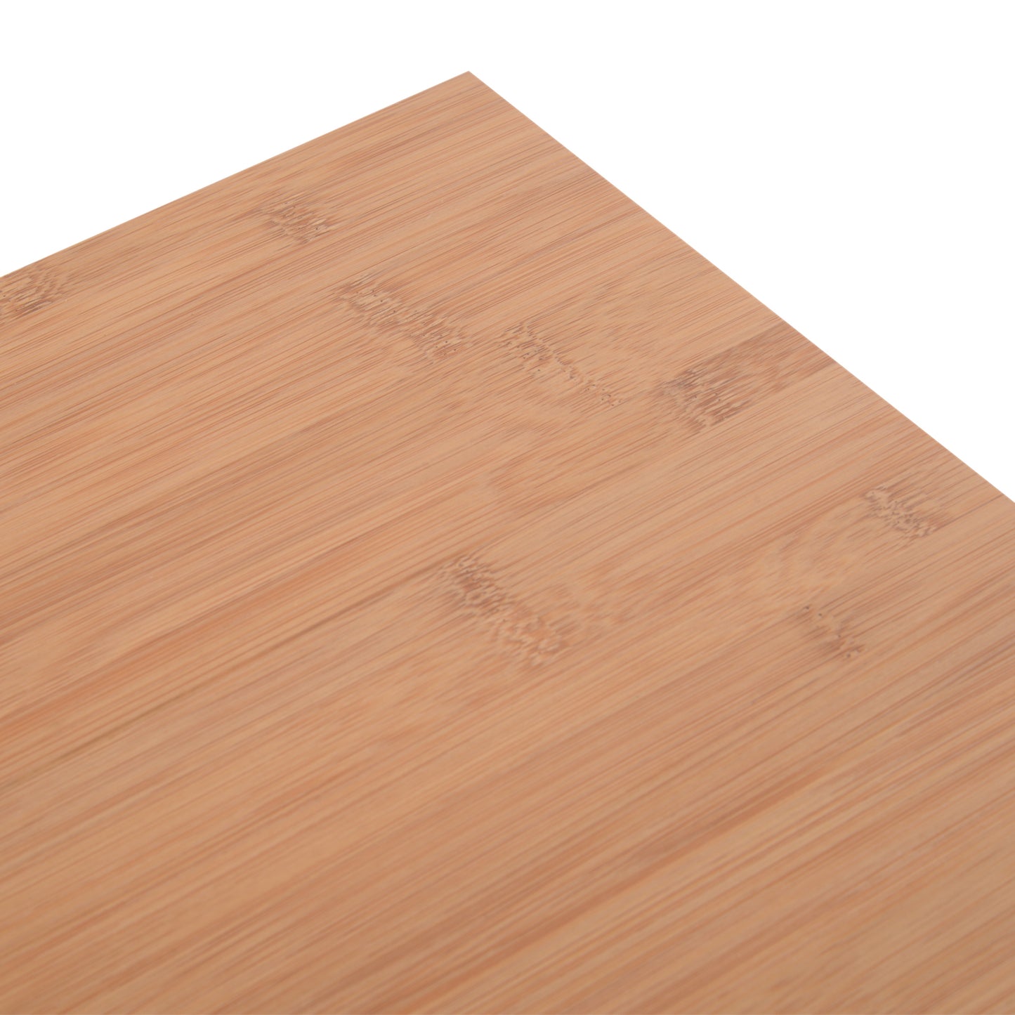 HOMCOM Kitchen Island Cart Storage Trolley Wooden Cabinet Bamboo Top W/ Drawer Cupboard Towel Rail-White/Bamboo colour