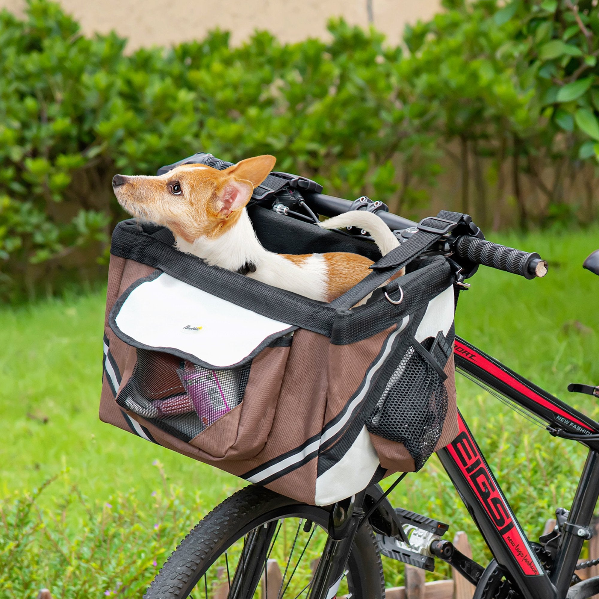 Dog bag online for bike