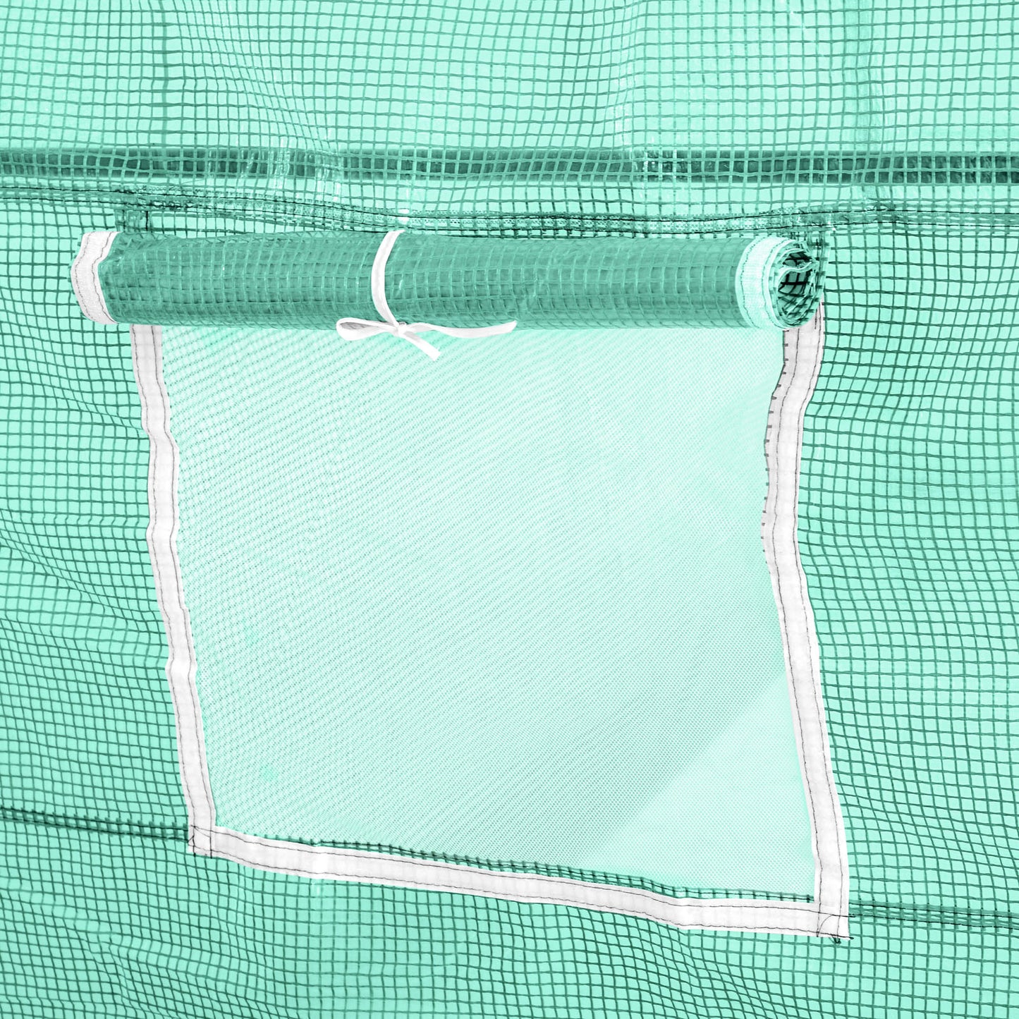 Outsunny Reinforced Walk in Polytunnel Greenhouse, 2.5x2 m