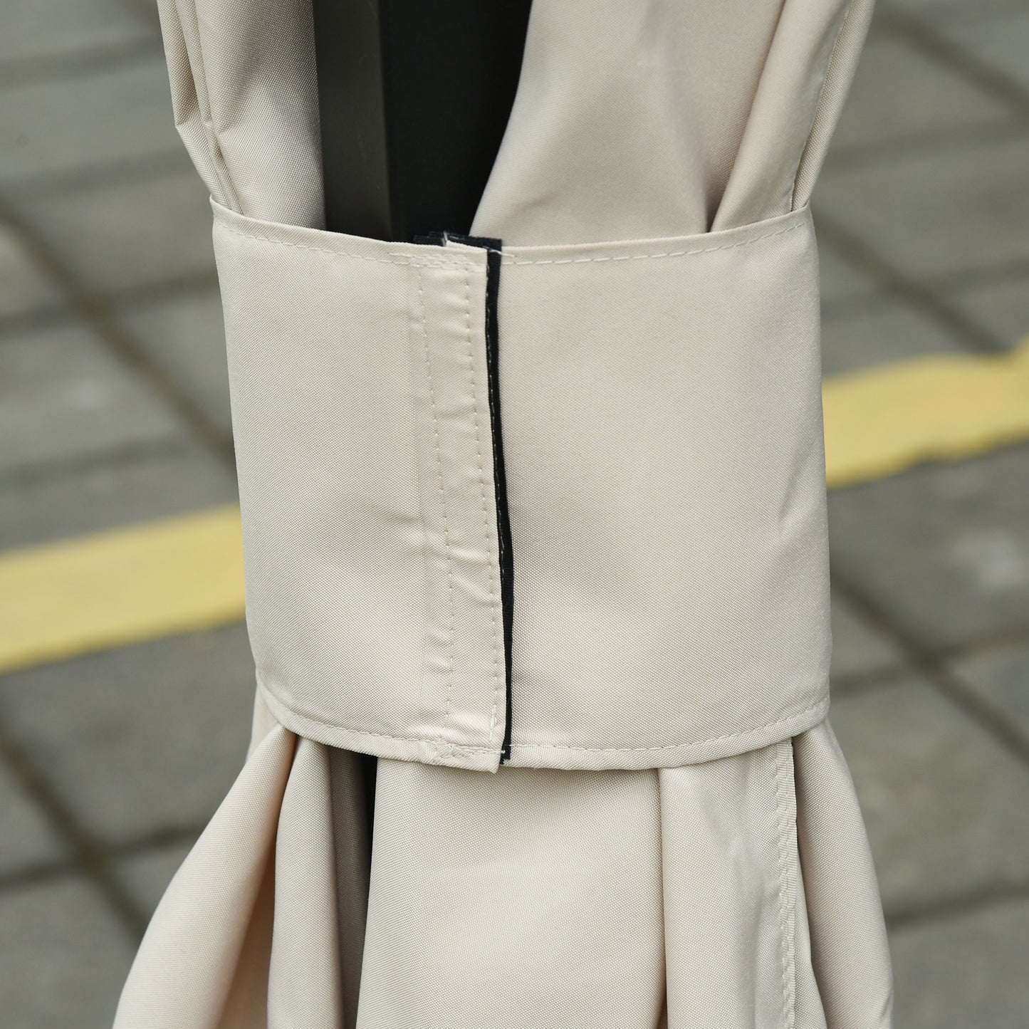 Outsunny 4 Pack Universal Gazebo Replacement Sidewalls Privacy Panel for 3 x 4m Canopy