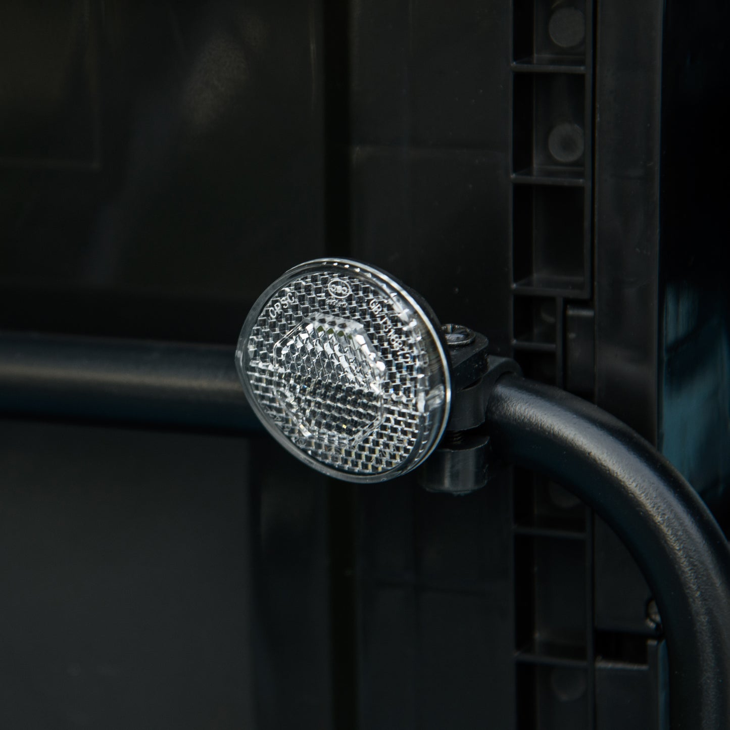 HOMCOM Steel Trailer for Bike, Bicycle Cargo Trailer with 65L Storage Box and Foldable Frame, Max Load 40KG, Black