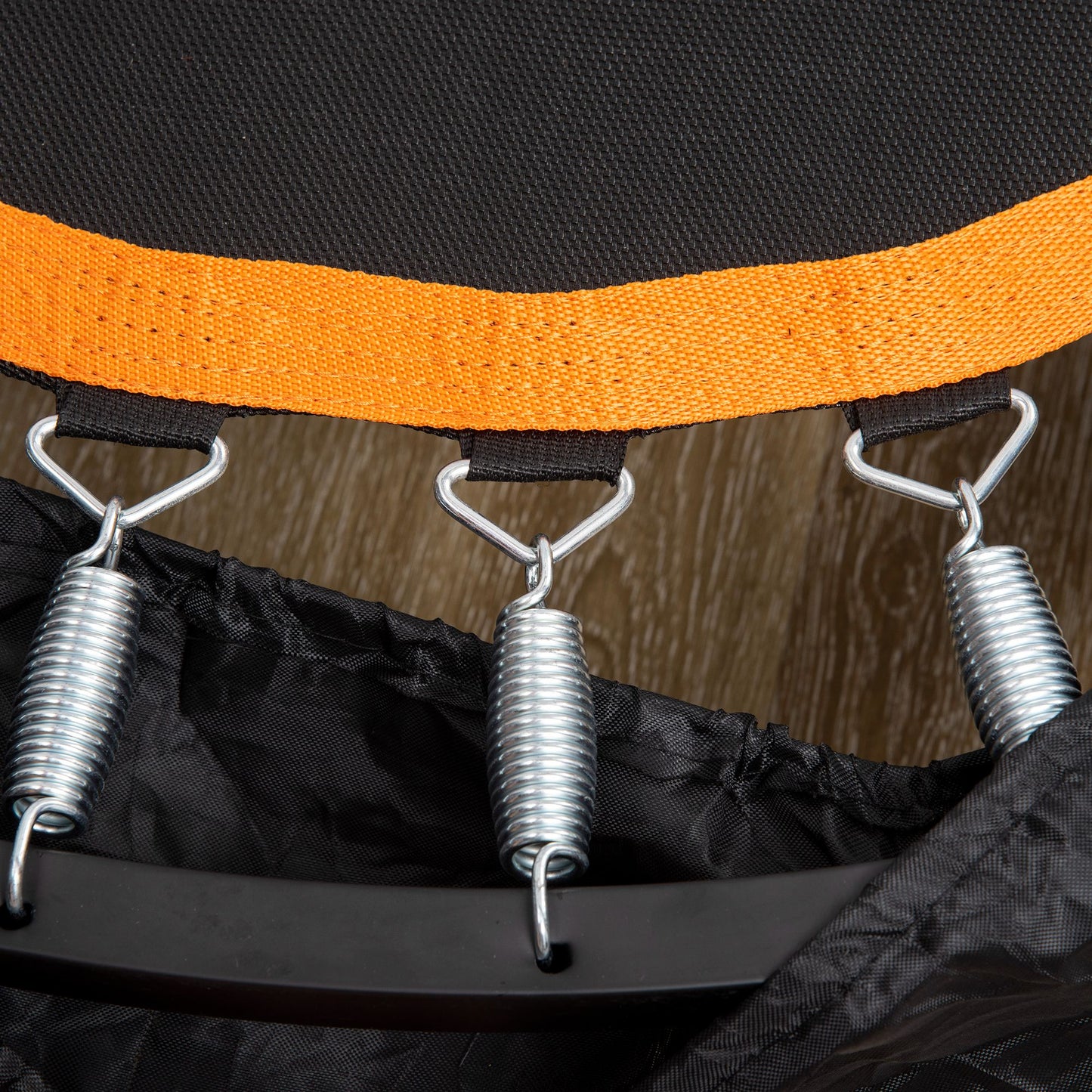 HOMCOM 40'' Foldable Mini Trampoline, Fitness Trampoline, Rebounder for Adults