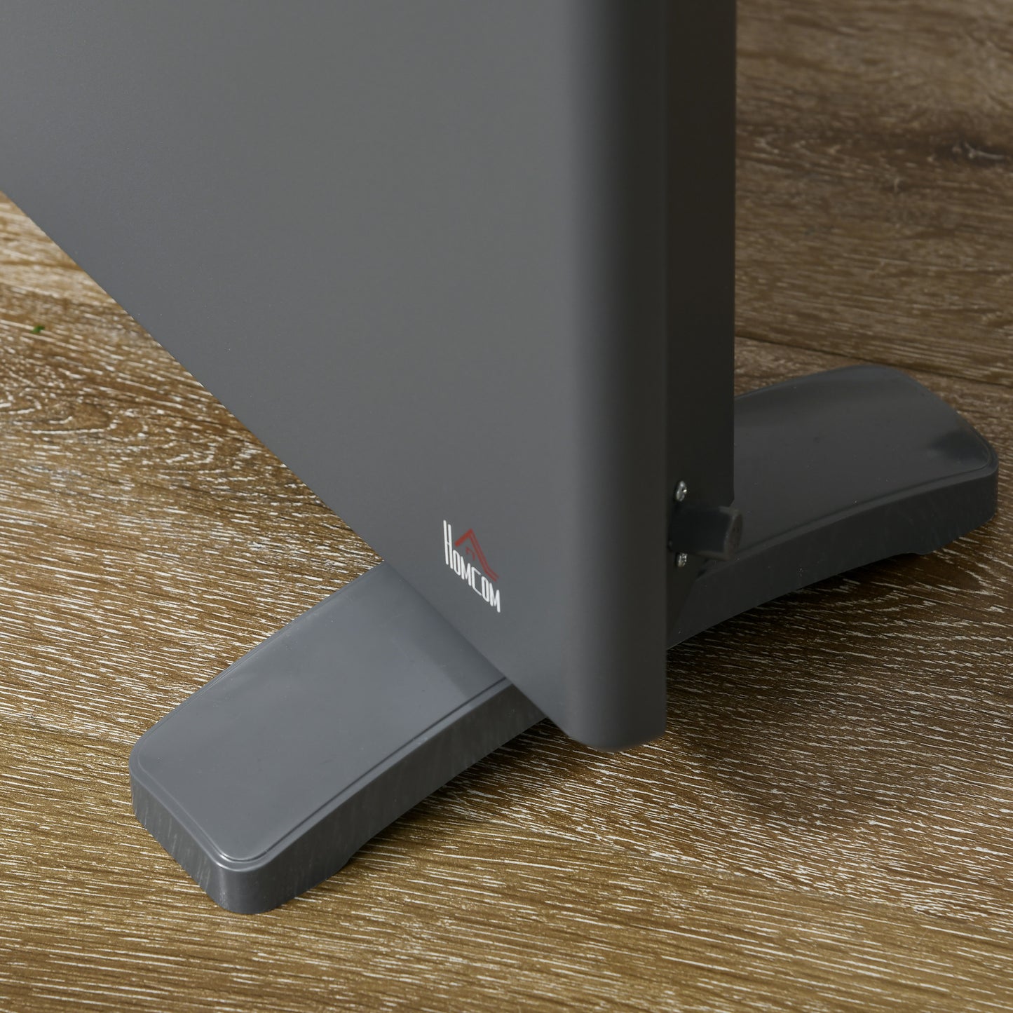 HOMCOM 2000W Space Heater, Freestanding or Wall Mounted, Electric Convector Heater with Adjustable Thermostat, Timer, Grey