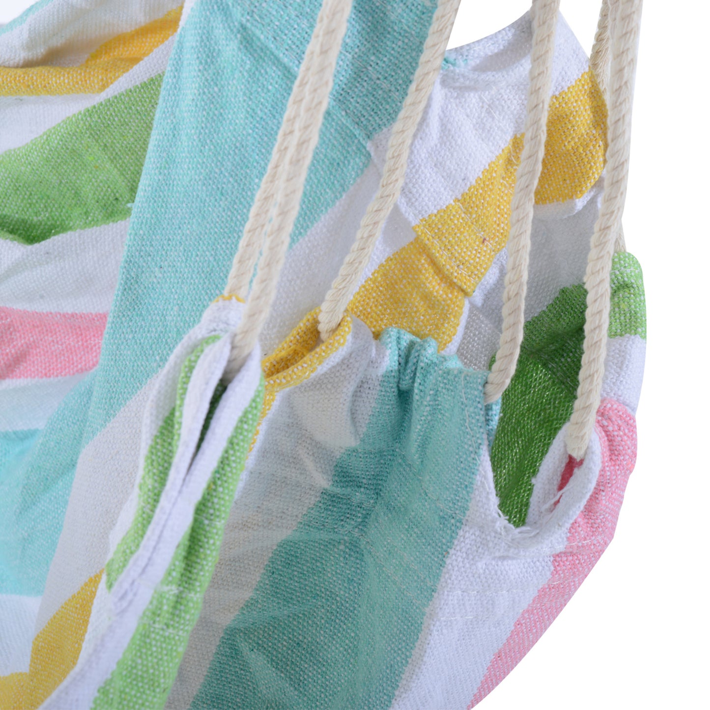 Outsunny Hanging Swing Chair, Cotton Cloth Size: 100Lx90W cm