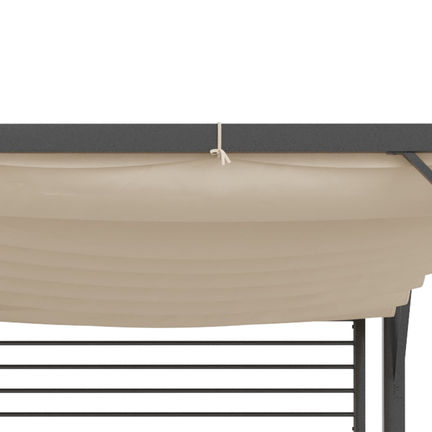 Outsunny 2.8 x 3(m) Metal Pergola Gazebo Patio Sun Shade Shelter Retractable Canopy Marquee Party BBQ Tent