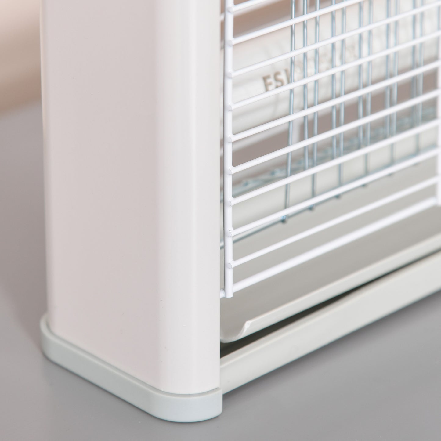 Outsunny Mosquito LED Killer Lamp 30 W Wall-mounted Insect Zapper, Steel-Grey