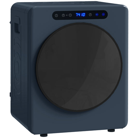 HOMCOM 5kg Compact 40-60°C  Tumble Dryer Blue