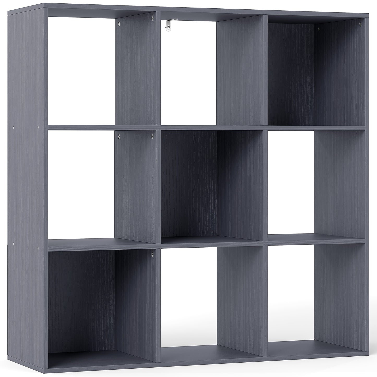 HOMCOM Nine-Cube Storage Shelf - Grey