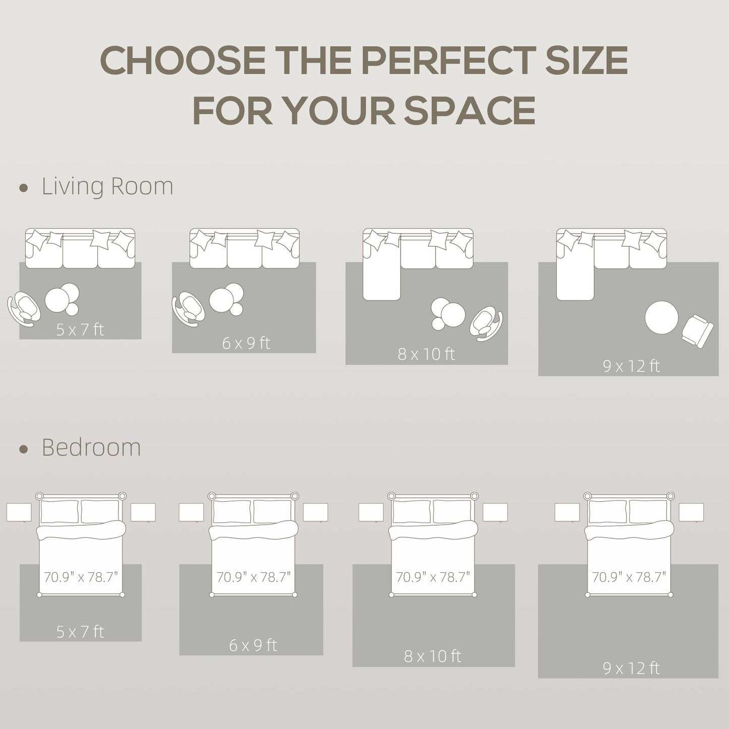 HOMCOM Area Rug, Swirl Pattern, Machine Washable, Allergy-Friendly Carpet for Living, Bedroom, Dining, Office, 170 x 120 cm, Cream White