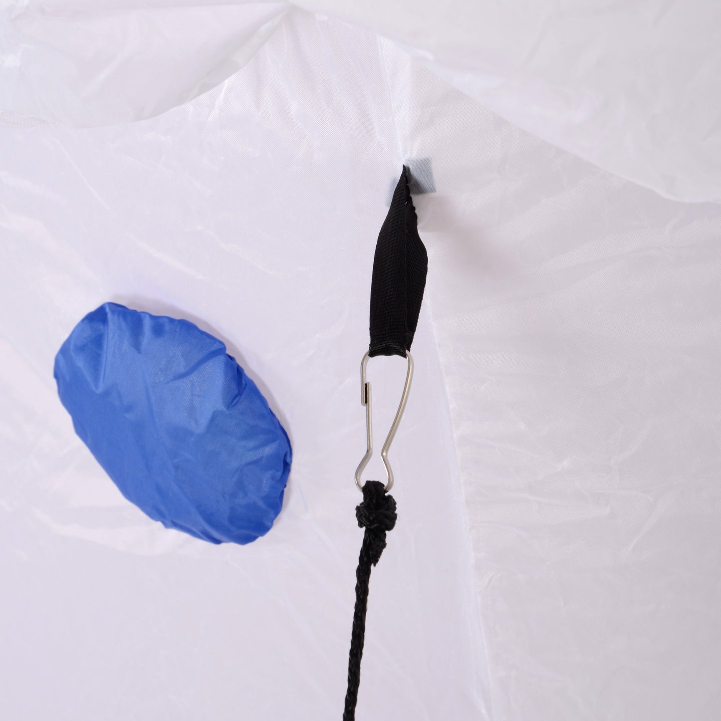 HOMCOM 7ft Christmas Inflatable Decoration Santa Claus and Christmas Tree with Rotating Magic Ball Light