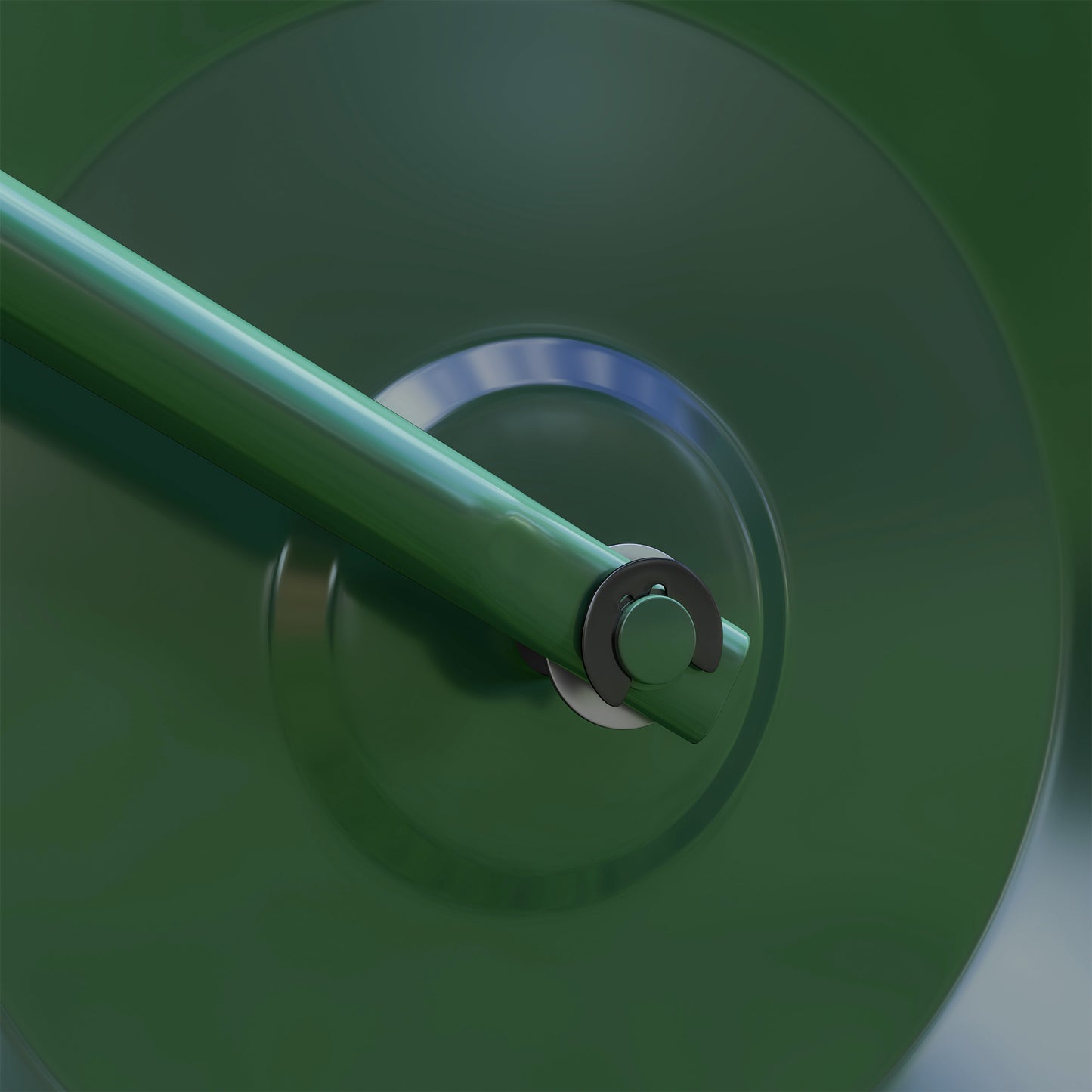 Outsunny 63 L Heavy Duty Water Or Sand Filled Ø30cm Garden Steel Lawn Roller Drum - Dark Green